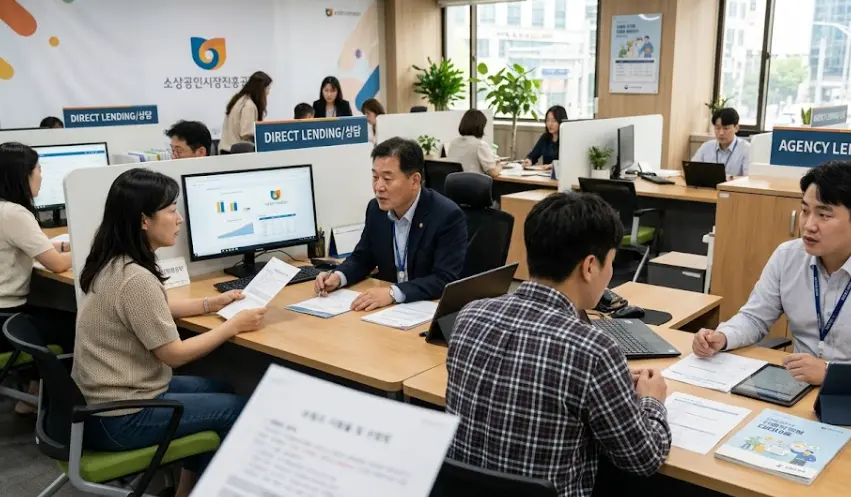 소상공인 직접대출 소상공인 대리대출 차이