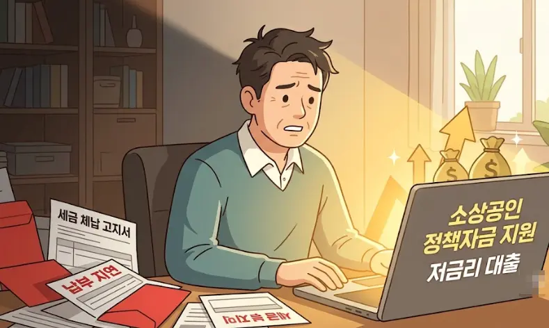 사업자 세금 체납 정책자금, 분납 중엔 막히고 유예 승인이면 열립니다